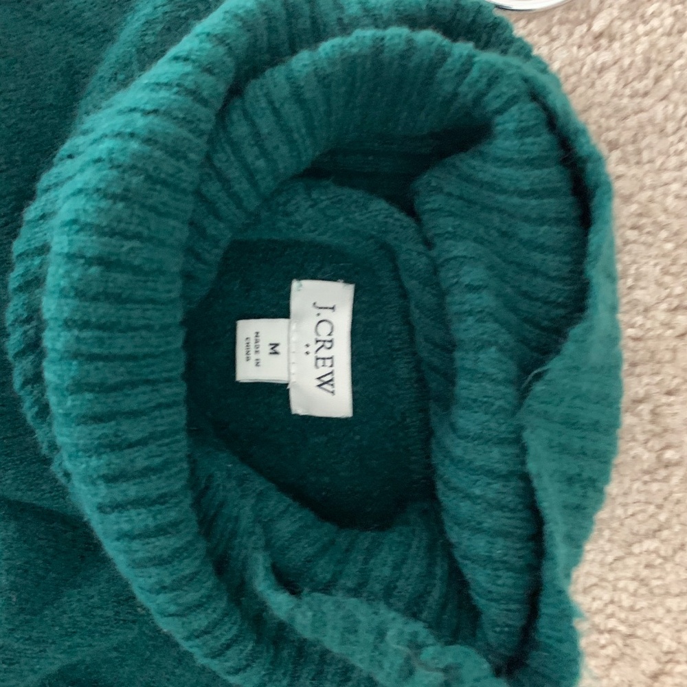 Jcrew Long Sleeve Turtle Neck Sweater Dress - Picture 5 of 10